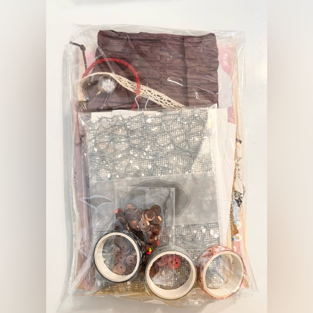 Gray - Mega Junk Journal Kit - 150+ Pcs - Vintage & Botanical